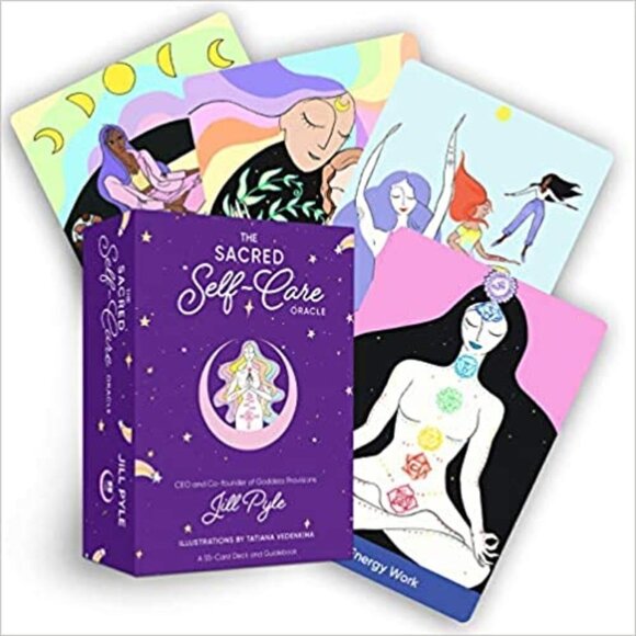 Other - The Sacred Self-Care Oracle: A 55-Card Deck and Guidebook #2378
